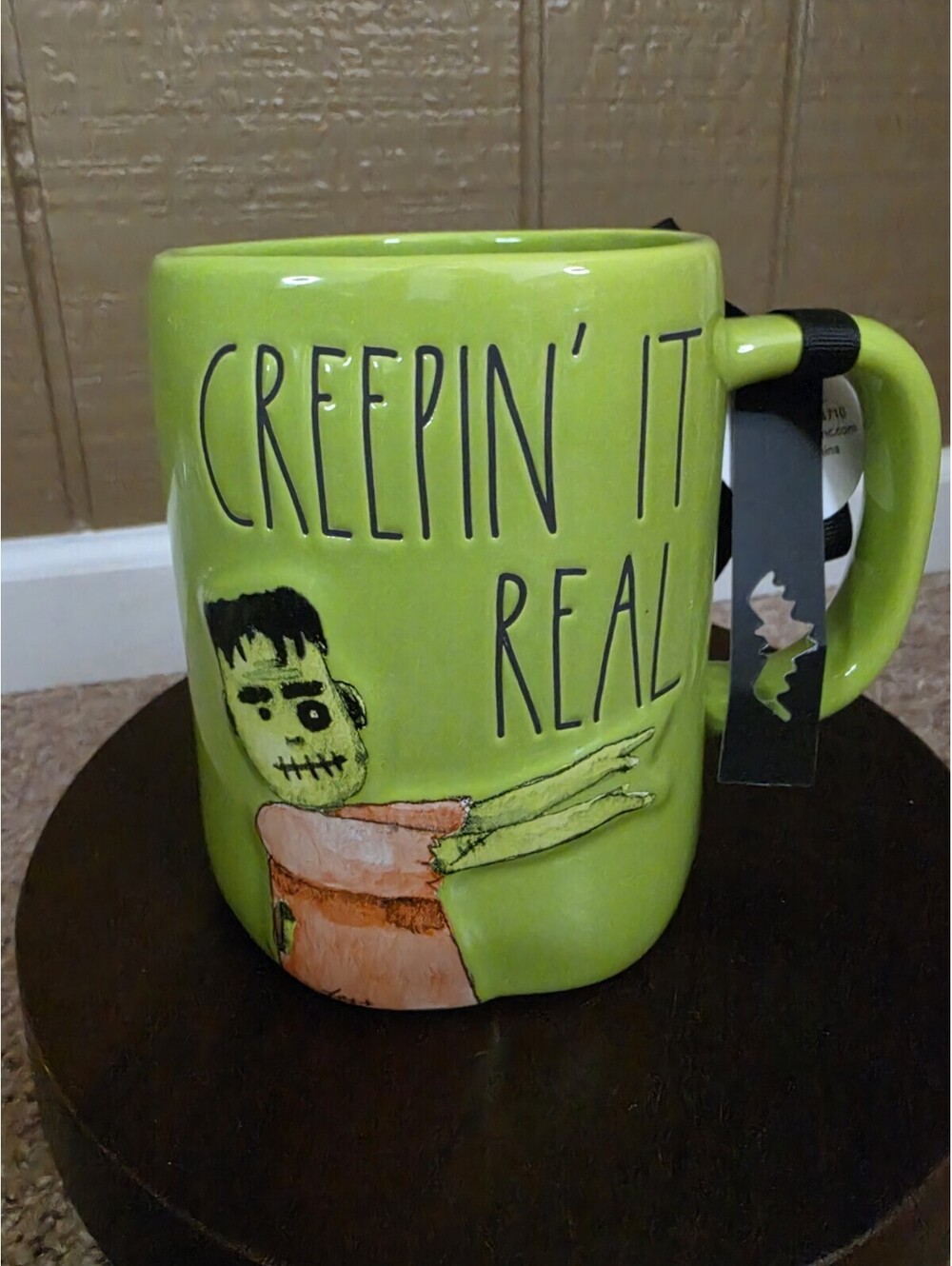 CREEPIN' IT REAL Rae Dunn Green Frankenstein Mug [COPY]